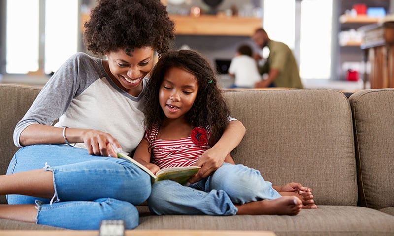 aidynsbooks find time to read to child