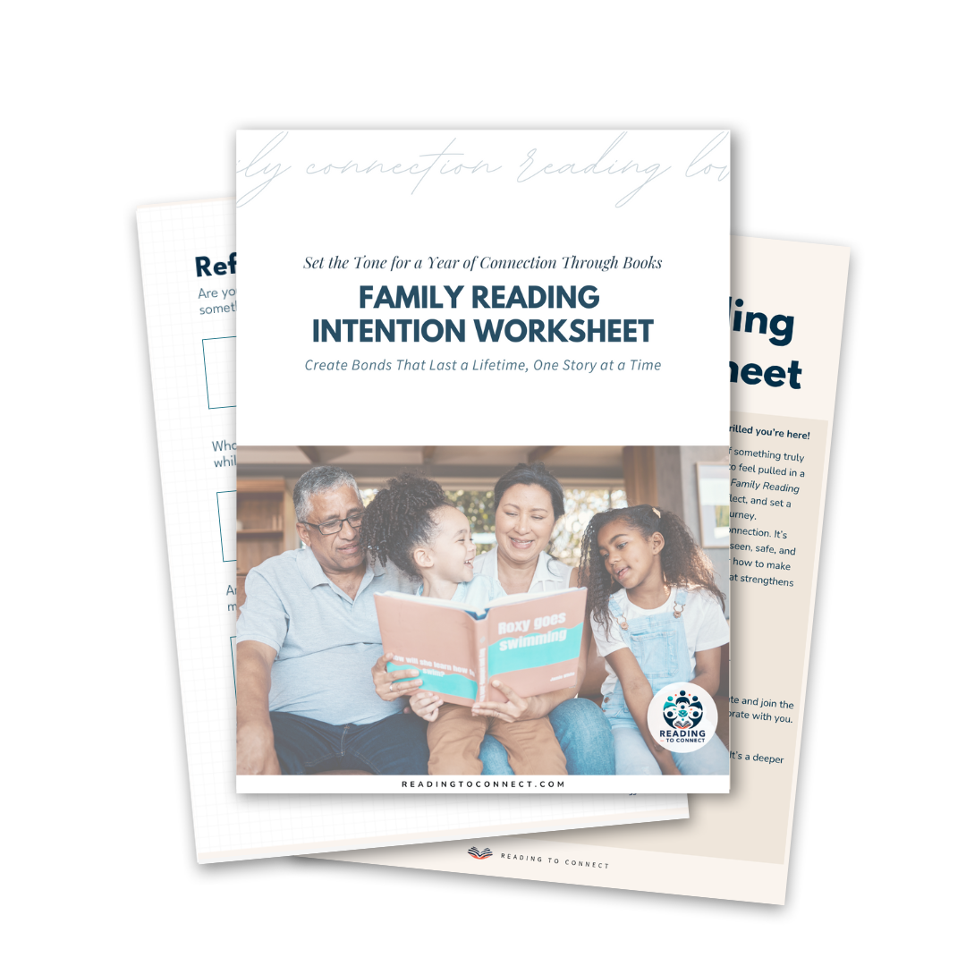 family reading intention freebie - the engage method