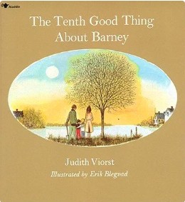 Cover of The Tenth Good Thing About Barney by Judith Viorst.